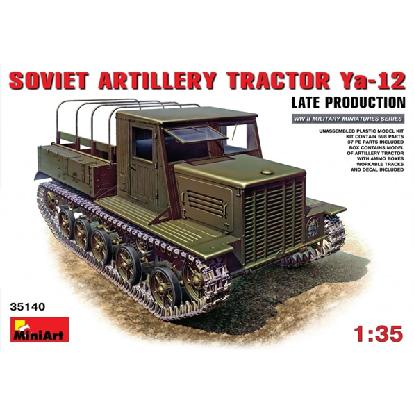 Ya-12 Soviet Artillery Tractor (Late)