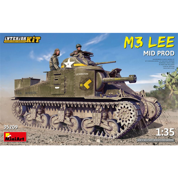 M3 Lee Mid Prod. Interior Kit