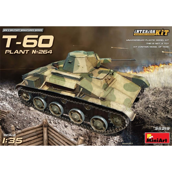 T-60 (Plant No. 264) Stalingrad w/ Interio