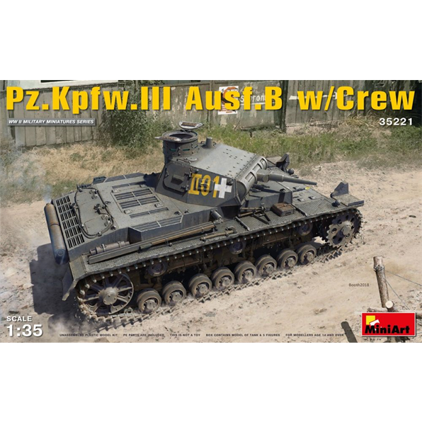 Pz.Kpfw.III Ausf.B with Crew