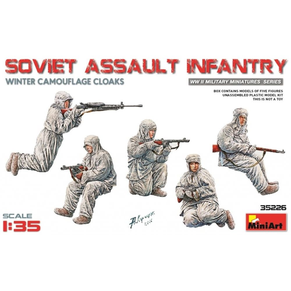 Soviet Assault Infantry (Winter Cloaks)