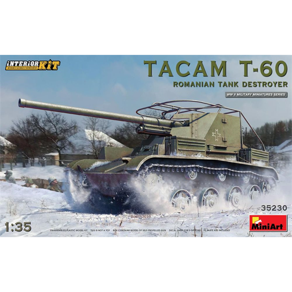 Tacam T-60 Romanian TD (Interior Kit)