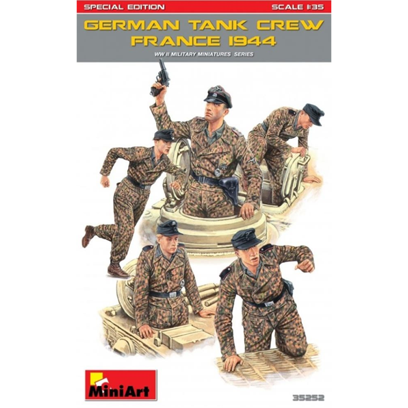 German Tank Crew France 1944 Special Edit.