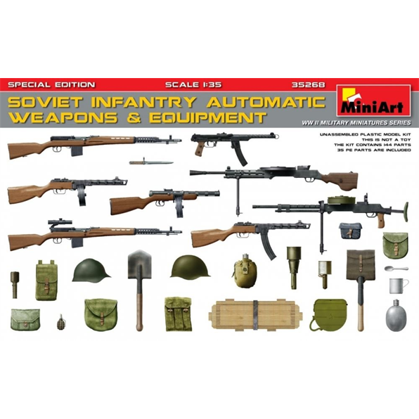 Soviet Infantry Weapons and Equipment (PE)
