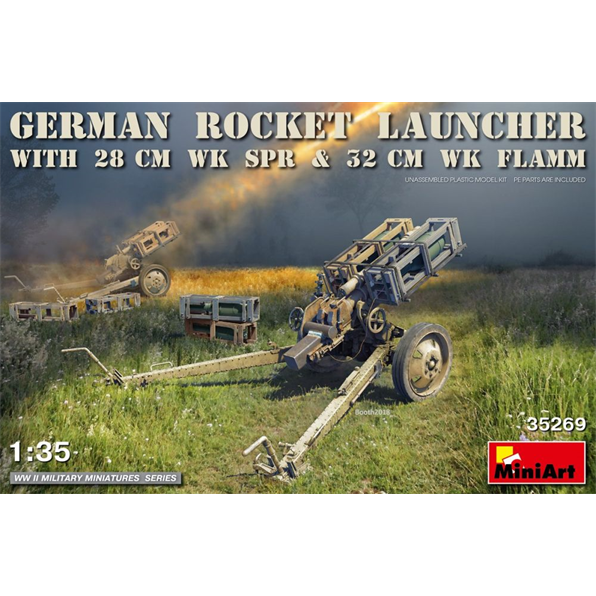 German Rocket Launcher 28cm WK Spr and 32cm