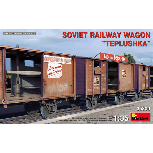 Soviet Railway Wagon 'Teplushka'