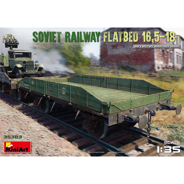 Soviet Railway Flatbed 16.5-18t