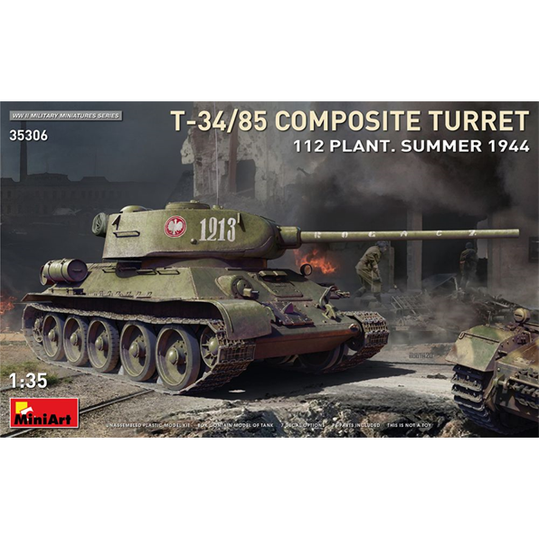 T-34-85 1944 Composite Turret. 112 Plant