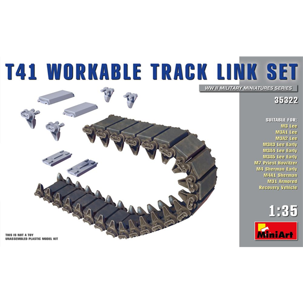 T41 Workable Track Link Set
