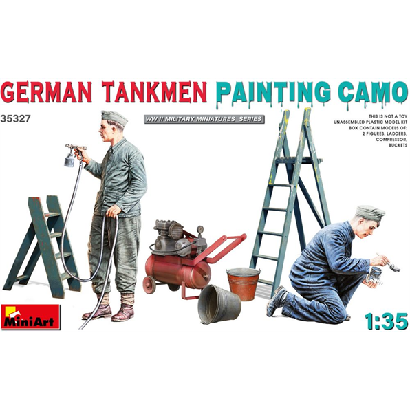 German Tankmen, Painting Camo