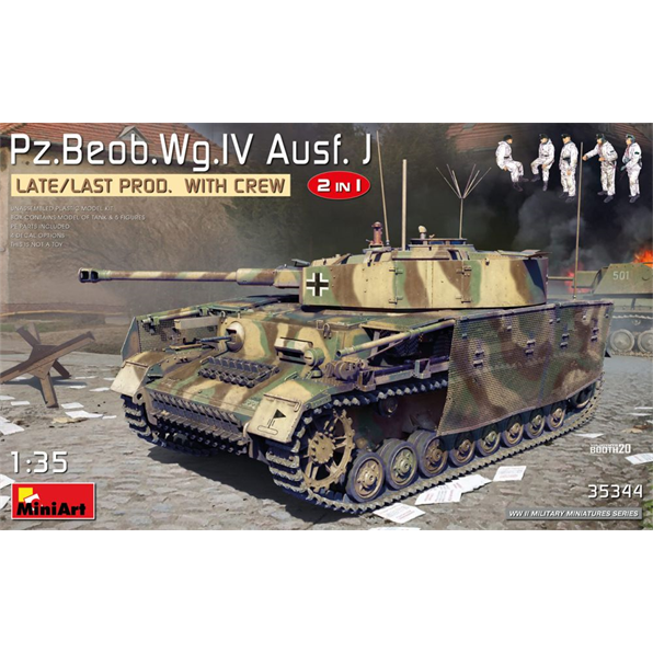 Pz.Beob.Wg. IV Ausf J Late 2in1 w/ Crew