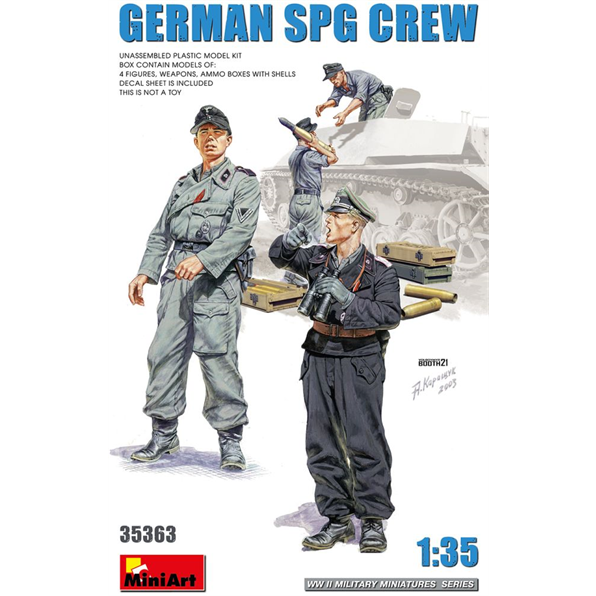 German SPG Crew