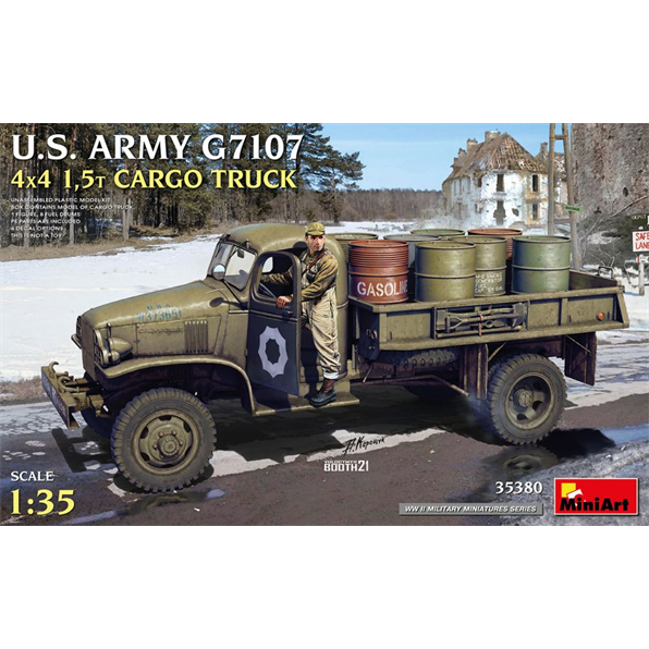 U.S. Army G7107 4X4 1,5t Cargo Truck