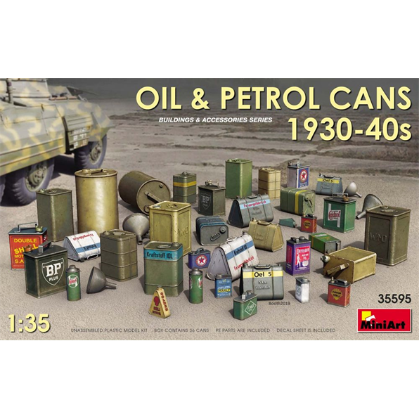 Oil and Petrol Cans 1930-40s