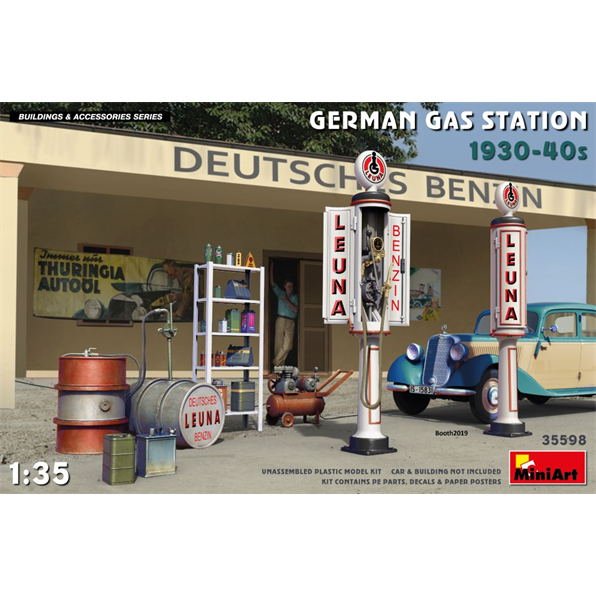 German Gas Station 1930-40's
