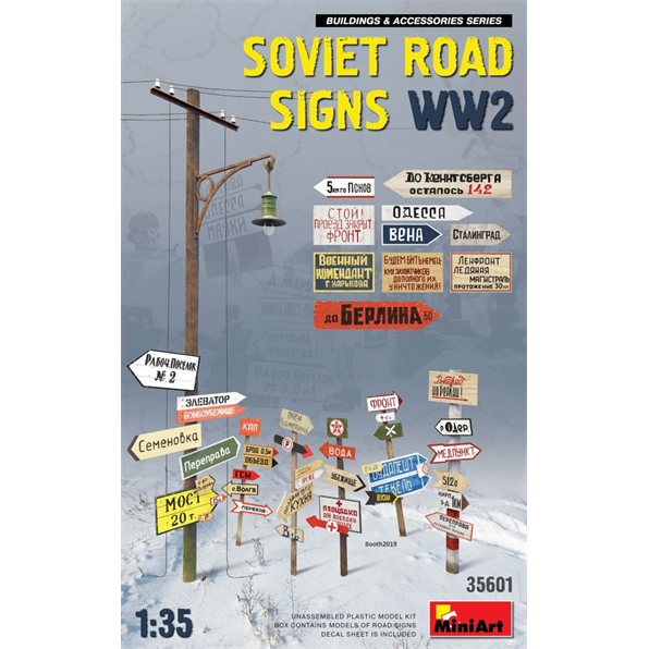 Soviet Road Signs WWII