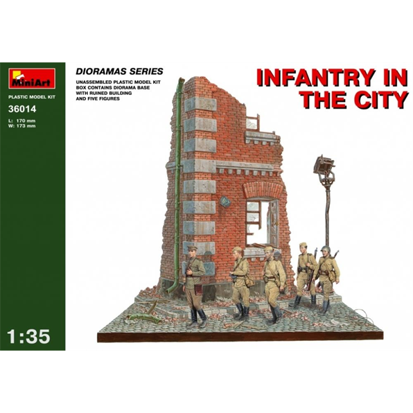Infantry in the City Diorama