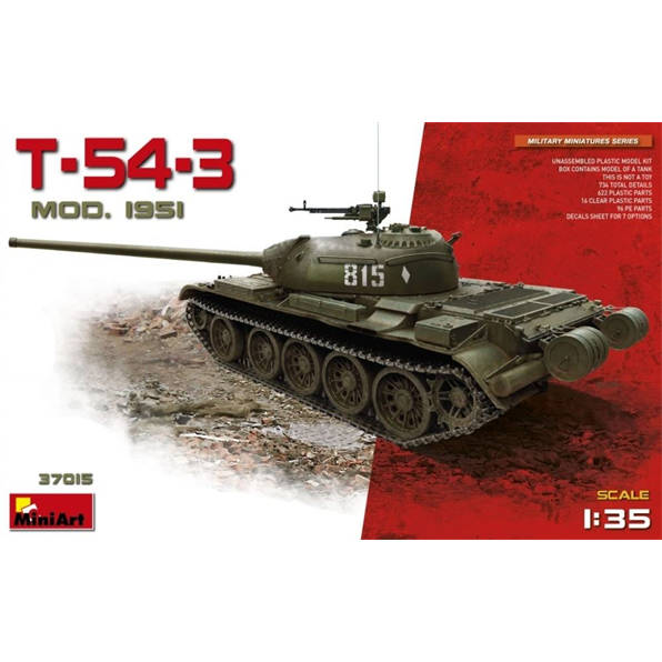 T-54-3 Medium Tank (Mod. 1951)
