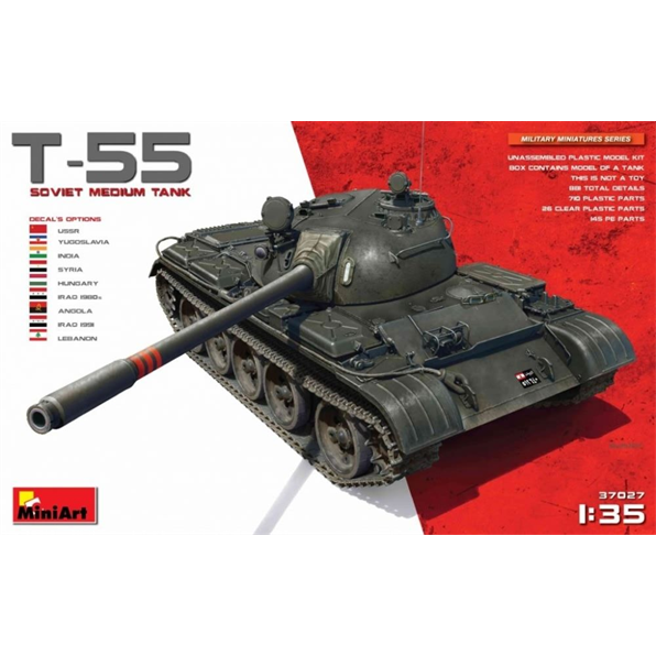 T-55 Soviet Medium Tank