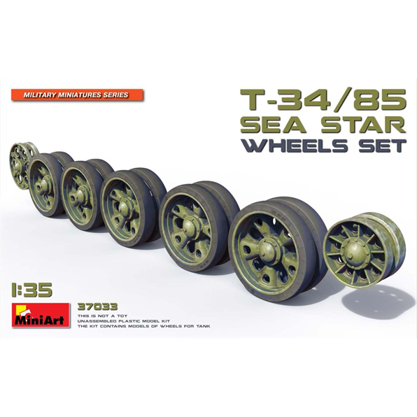 T34/85 "Sea Star" Wheels Set