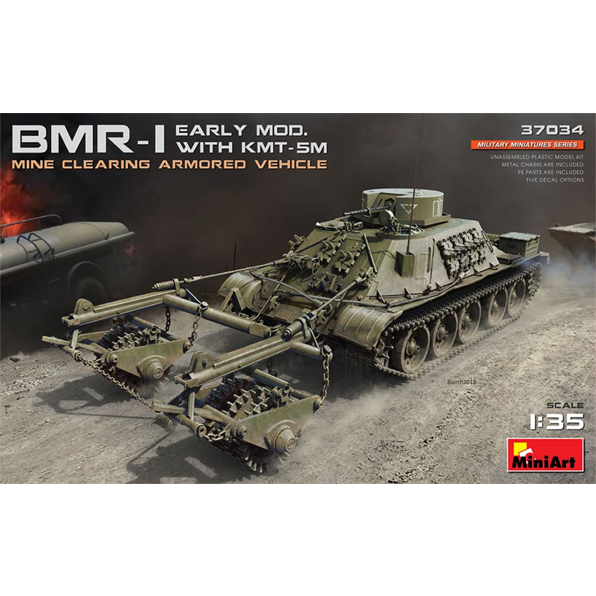 BMR-1 Early Mod. with KMT-5M Roller