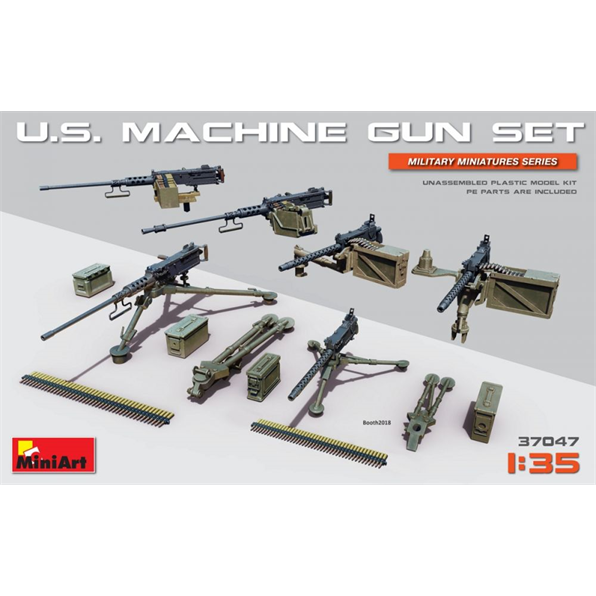 U.S. Machine Gun Set