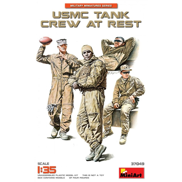 USMC Tank Crew at Rest