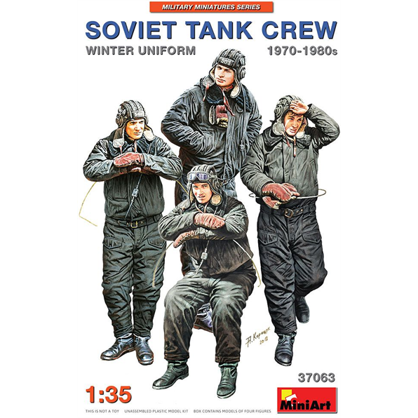 Soviet Tank Crew 70's-80's Winter Uniform