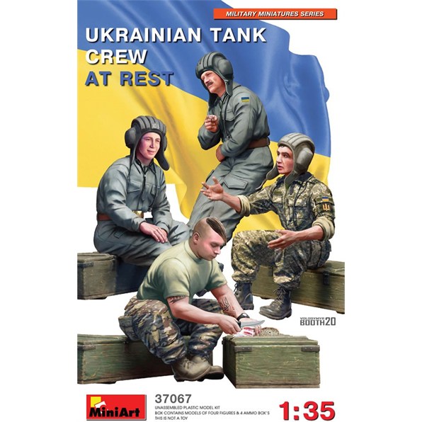Ukrainian Tank Crew at Rest