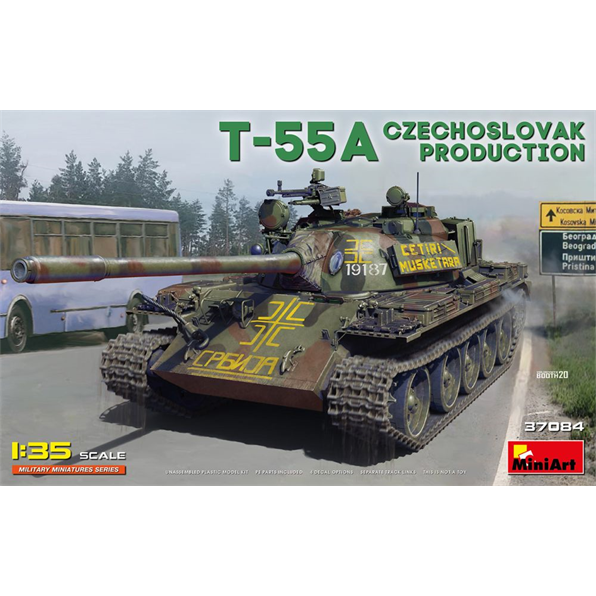 T-55A Czechoslavak Prod