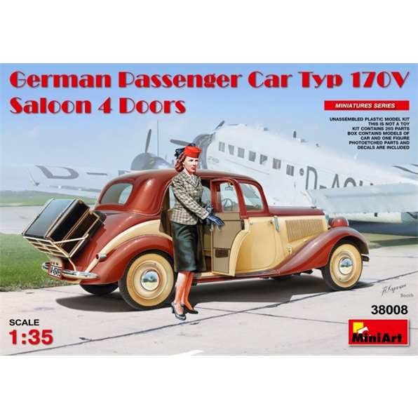 German Passenger Car Type 170V 4 Door