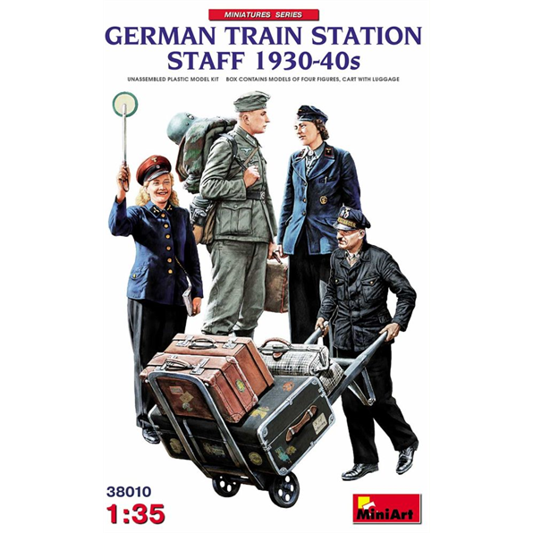 German Train Station Staff 1930-40's