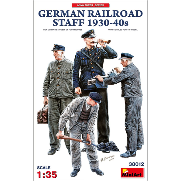 German Railroad Staff 1930-40's