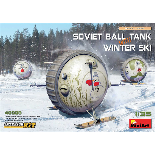 Soviet Ball Tank w/ Winter Ski, Int Kit