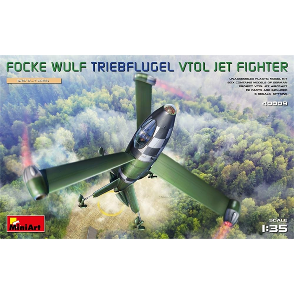 Focke-Wulf VTOL Triebflugel Jet Fighter