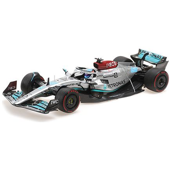 Mercedes AMG Petronas F1 W13 E Performance G. Russell 1st Win Brasilian GP 2022