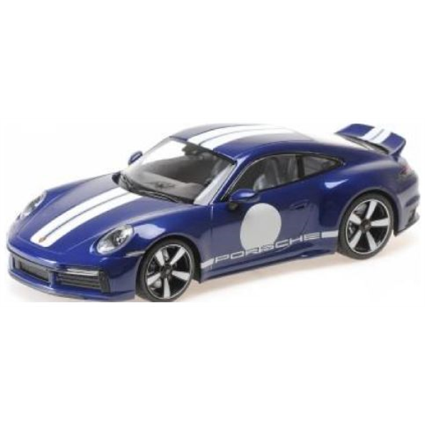 Porsche 911 (992) Sport Classic 2022 Blue Metallic w/Stripe (Sealed Body)