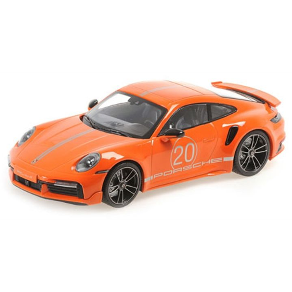 Porsche 911 (992) Turbo S Coupe Sport Design 2021 Orange (Sealed Body)