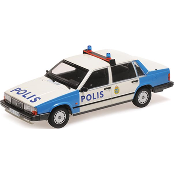 Volvo 740 GL 1986 Polis Sweden (Sealed Body)