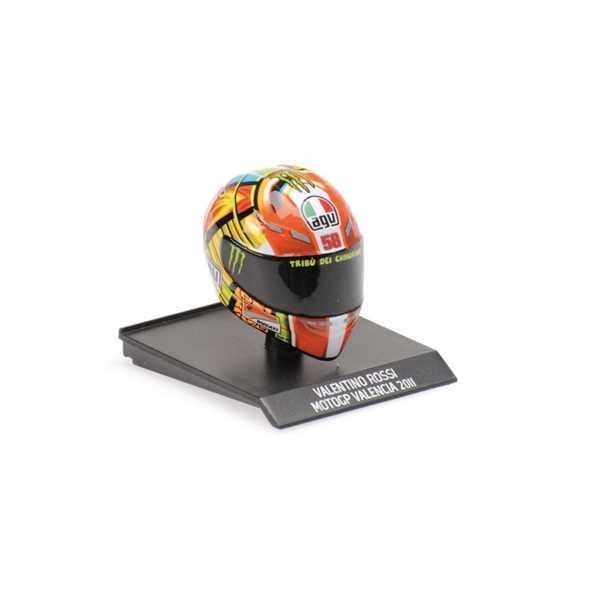 Valentino Rossi MotoGP Valencia 2011 Helmet