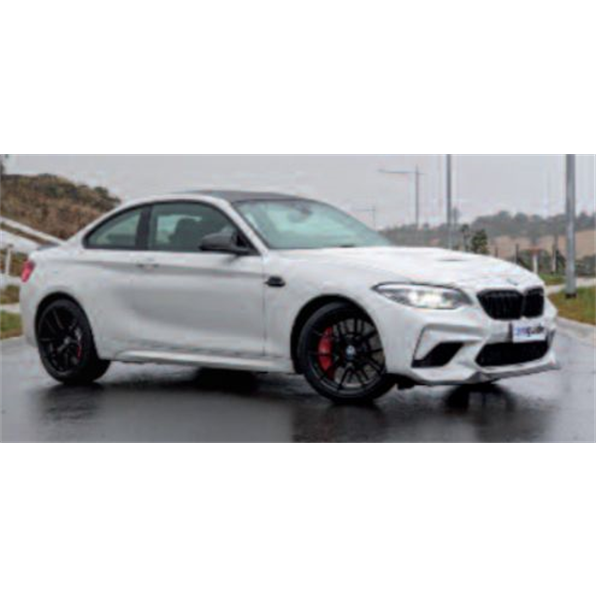 BMW M2 CS 2020 White W/ Black Wheels