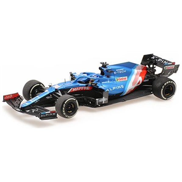 Alpine F1 Team A521 Fernando Alonso Hungarian GP 2021