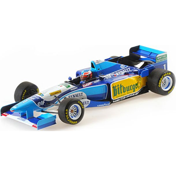 Benetton Renault B195 Michael Schumacher Winner Pacific GP World Champion 1995