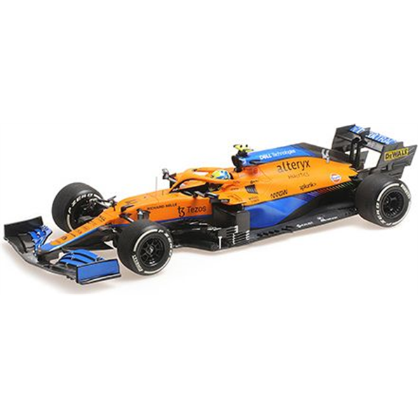McLaren F1 Team MCL35M Lando Norris 2nd Italian GP 2021