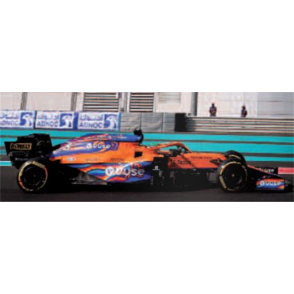 McLaren F1 MCL35M Daniel Ricciardo Abu Dhabi GP 2021