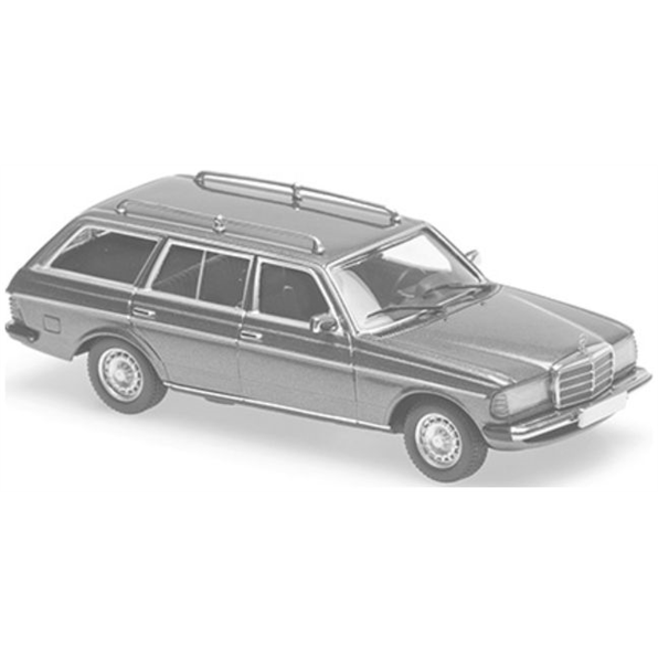 Mercedes Benz W123 T Modell Silver 1982