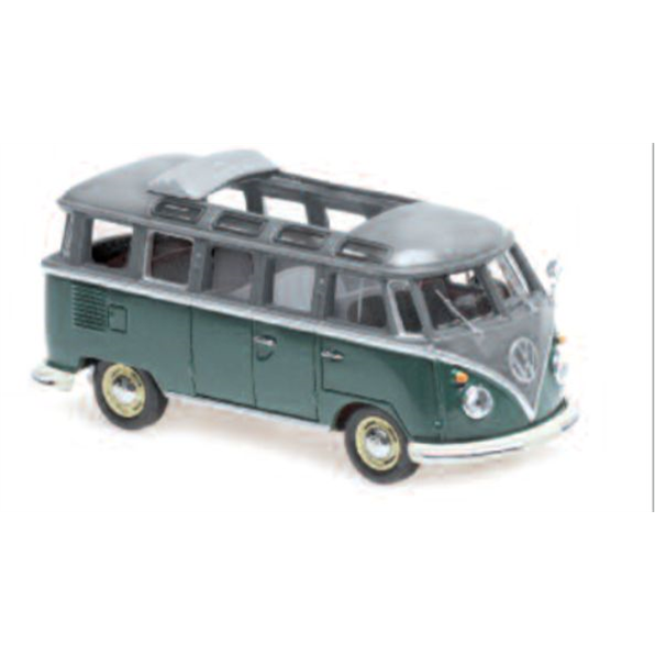 VW Samba Bus 1961 Grey/Green