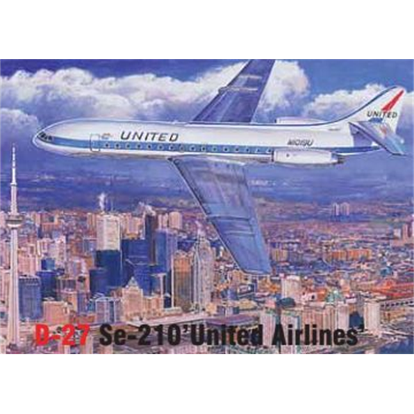 Se-210 Caravelle United Airlines