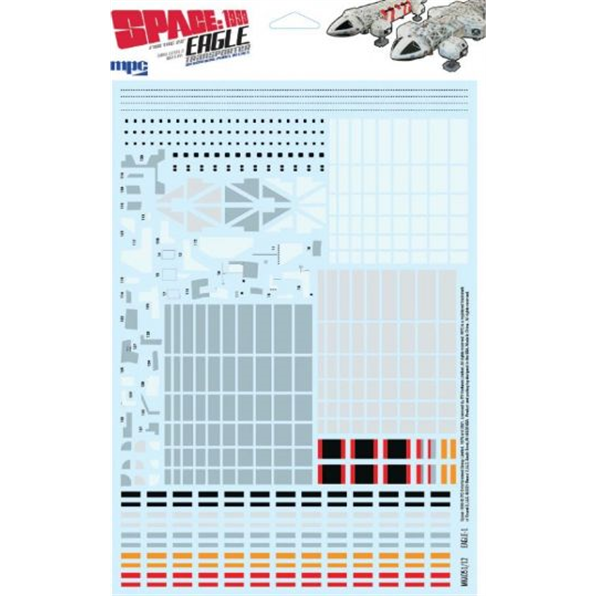 Space: 1999 22" Eagle Transporter Paneling Decals