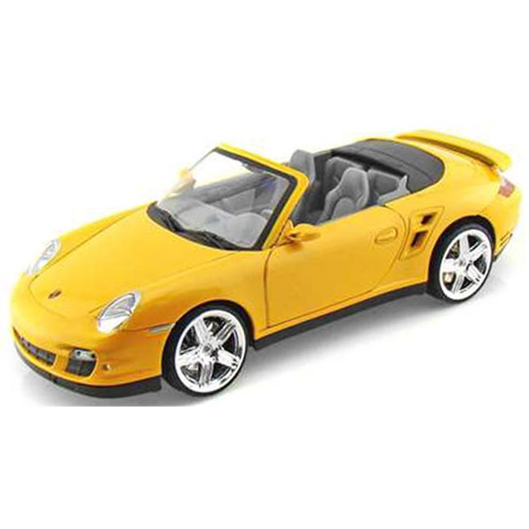 Porsche 911 Turbo Cabrio - Yellow